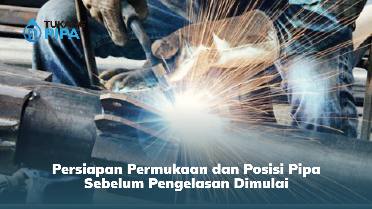 Persiapan Permukaan dan Posisi Pipa Sebelum Pengelasan Dimulai