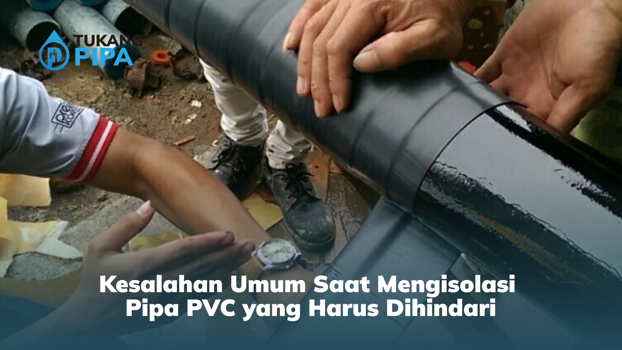 Kesalahan Umum Saat Mengisolasi Pipa PVC yang Harus Dihindari