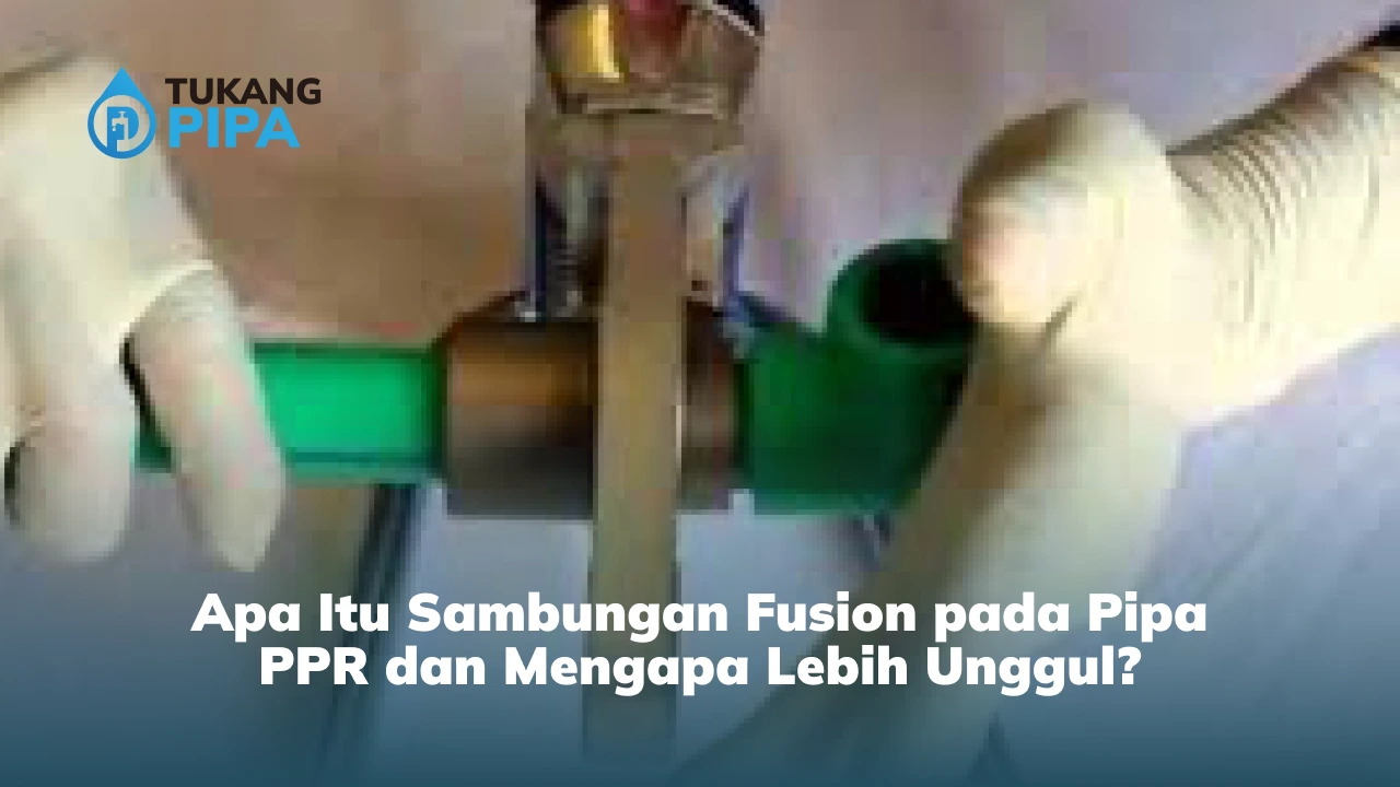 Apa Itu Sambungan Fusion pada Pipa PPR dan Mengapa Lebih Unggul?