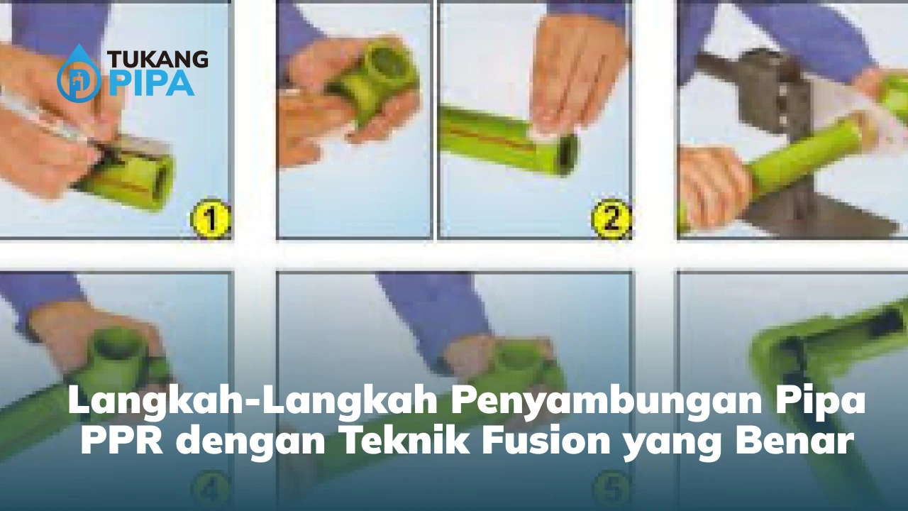 Langkah-Langkah Penyambungan Pipa PPR dengan Teknik Fusion yang Benar