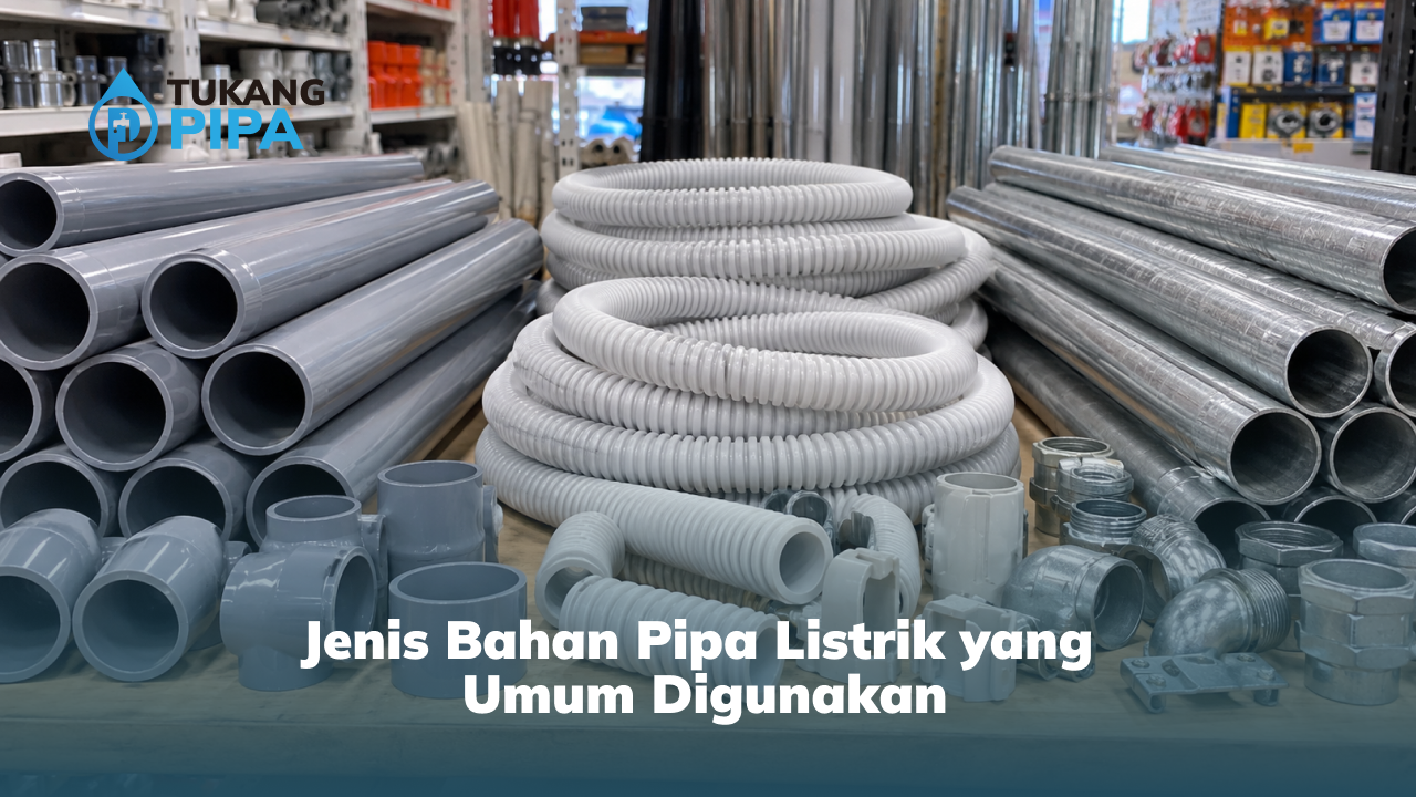 Jenis Bahan Pipa Listrik yang Umum Digunakan