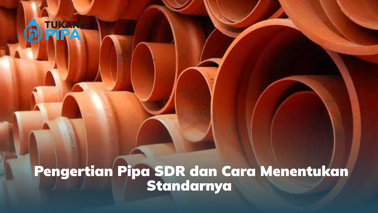 Pengertian Pipa SDR dan Cara Menentukan Standarnya