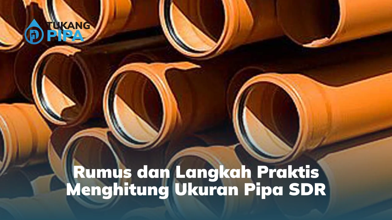 Rumus dan Langkah Praktis Menghitung Ukuran Pipa SDR