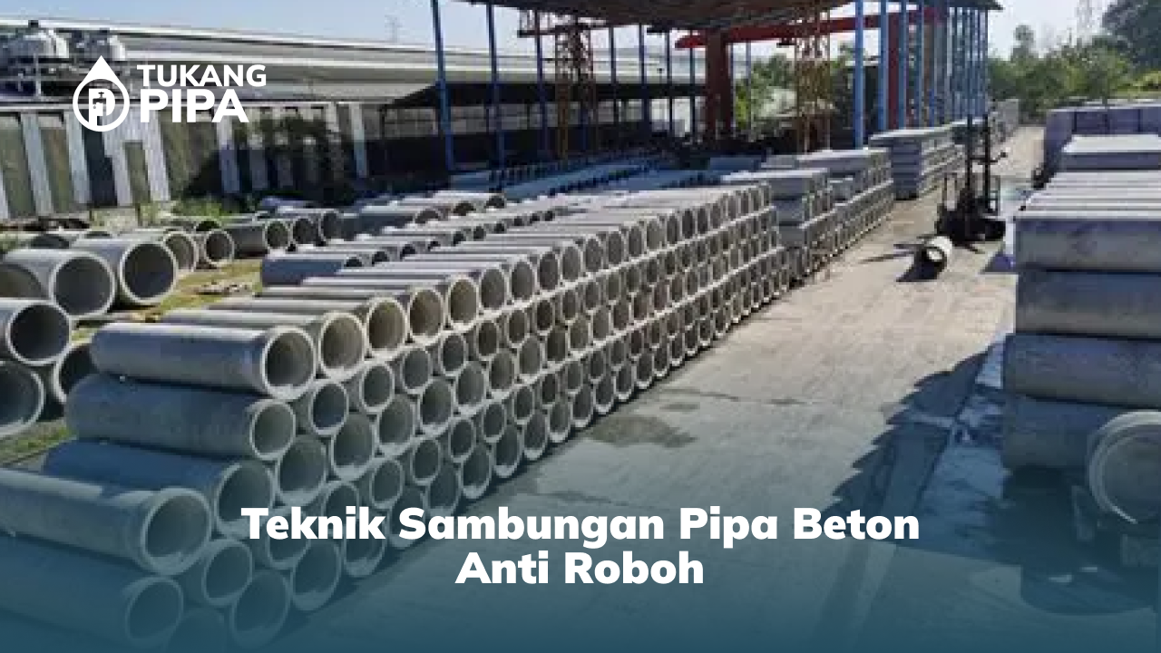 2. Teknik Sambungan Pipa Beton Anti Roboh