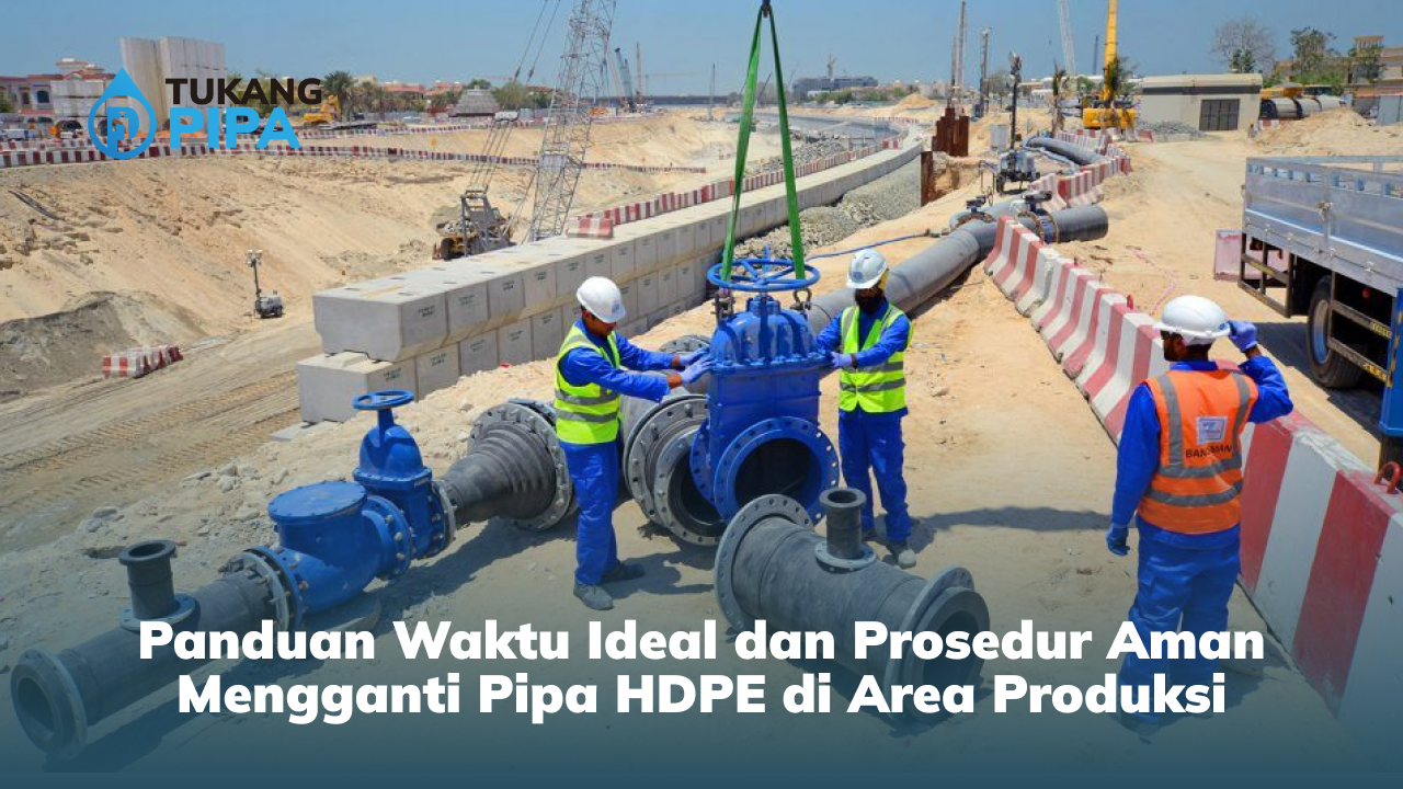 Panduan Waktu Ideal dan Prosedur Aman Mengganti Pipa HDPE di Area Produksi