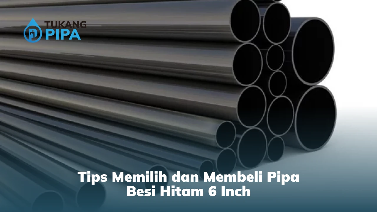 Tips Memilih dan Membeli Pipa Besi Hitam 6 Inch