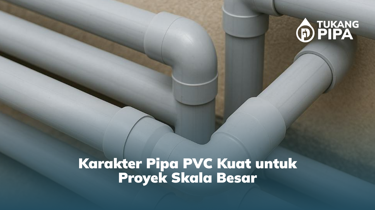 3. Karakter Pipa PVC Kuat untuk Proyek Skala Besar
