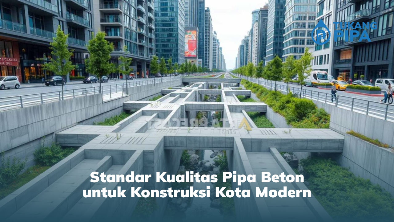 Standar Kualitas Pipa Beton untuk Konstruksi Kota Modern