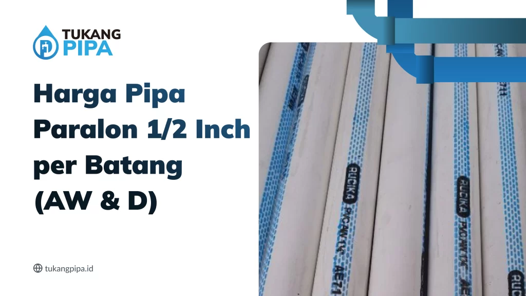 Harga Pipa Paralon 12 Inch