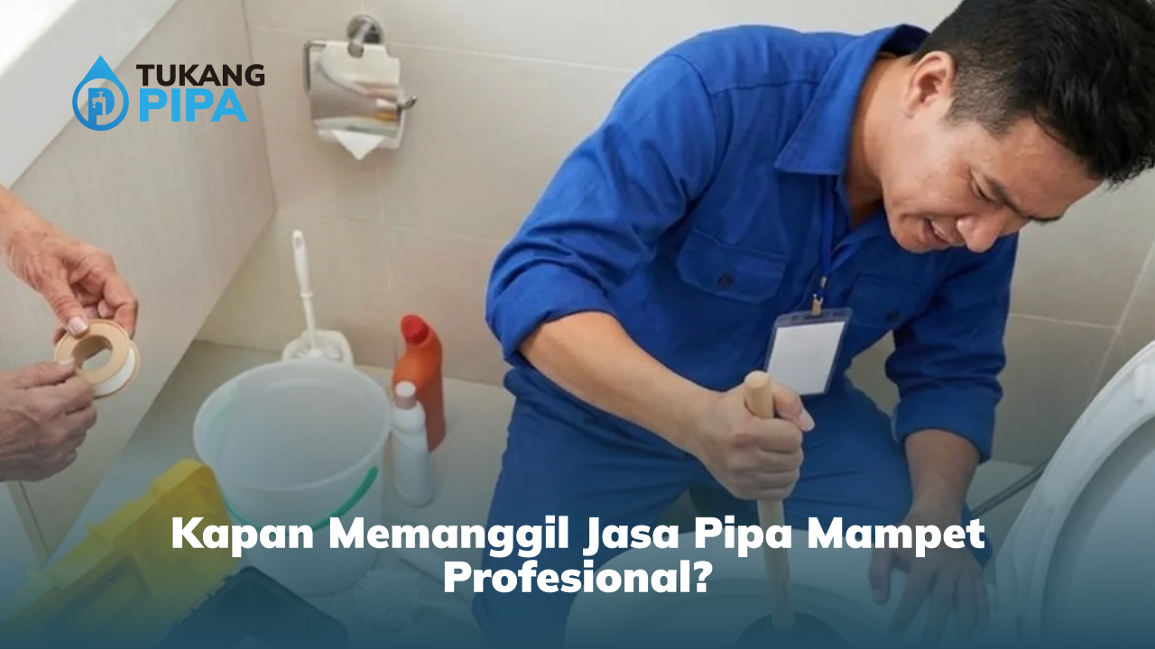 Kapan Memanggil Jasa Pipa Mampet Profesional?
