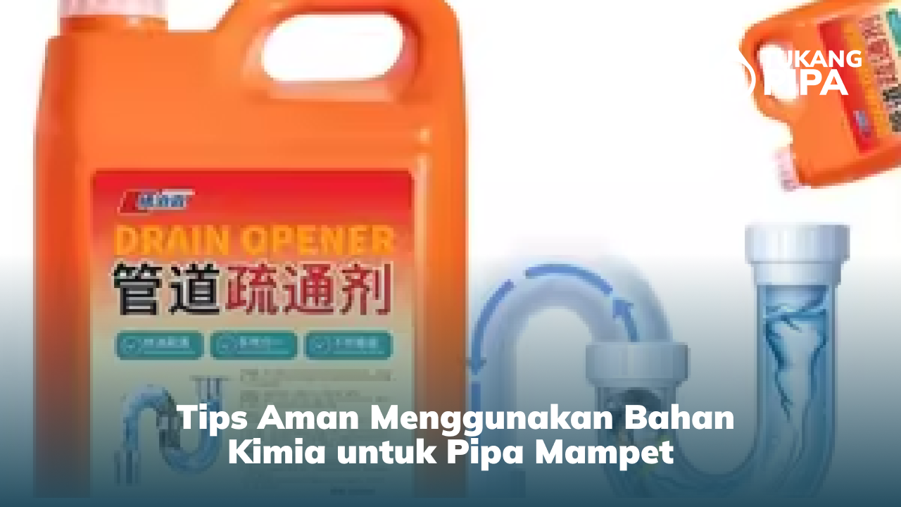 Tips Aman Menggunakan Bahan Kimia untuk Pipa Mampet