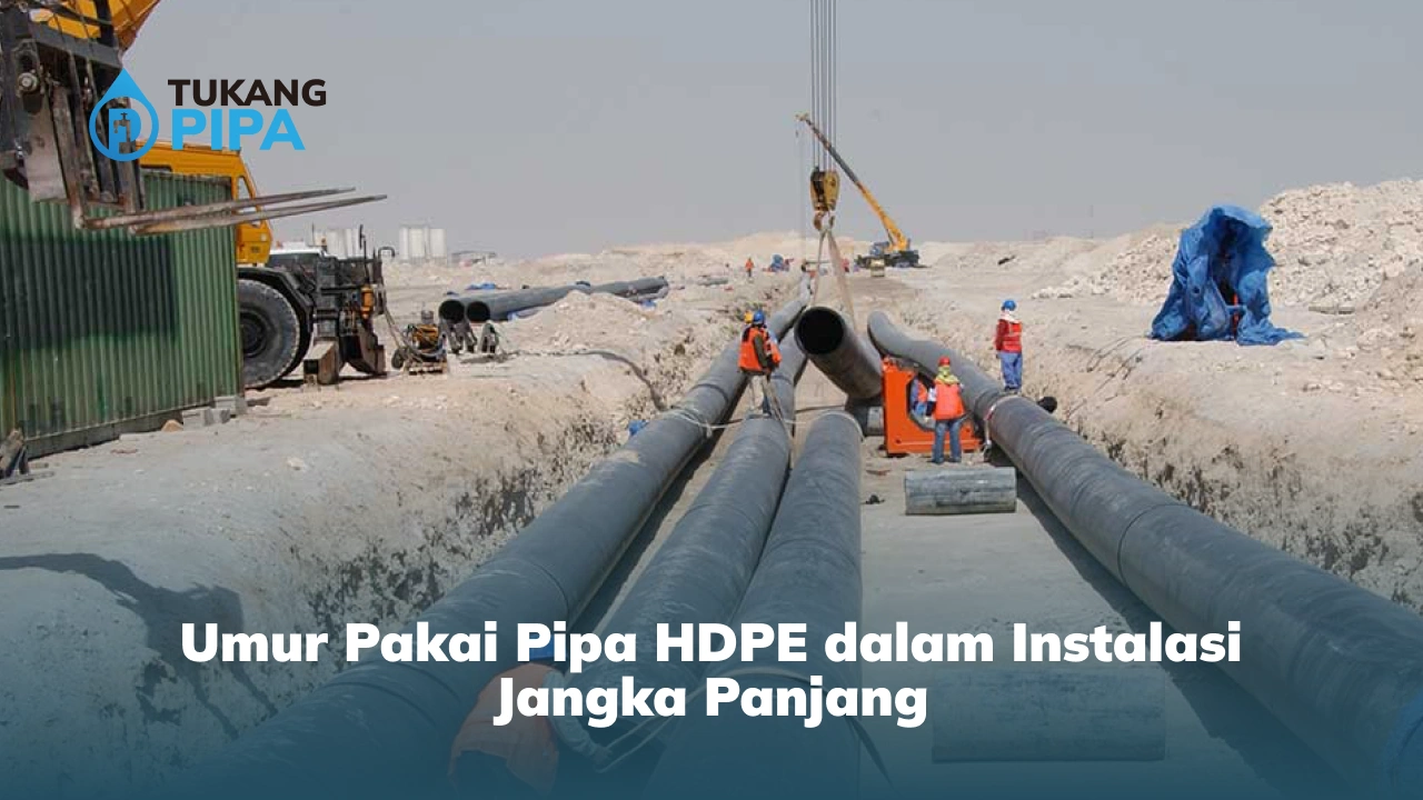 Umur Pakai Pipa HDPE dalam Instalasi Jangka Panjang