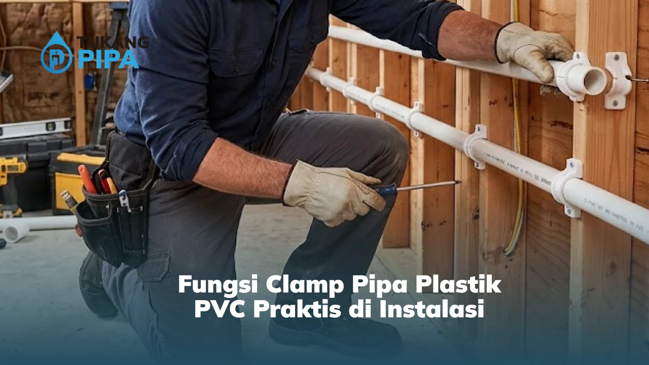 Fungsi Clamp Pipa Plastik PVC Praktis di Instalasi