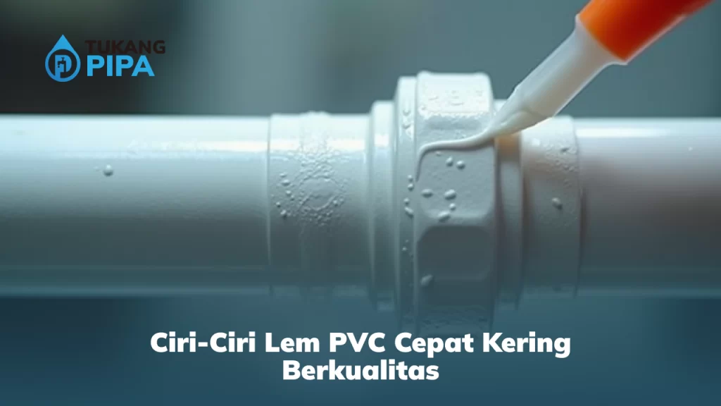 Ciri-Ciri Lem PVC Cepat Kering Berkualitas