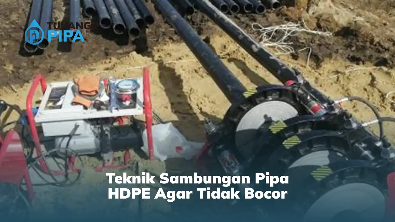 Teknik Sambungan Pipa HDPE Agar Tidak Bocor