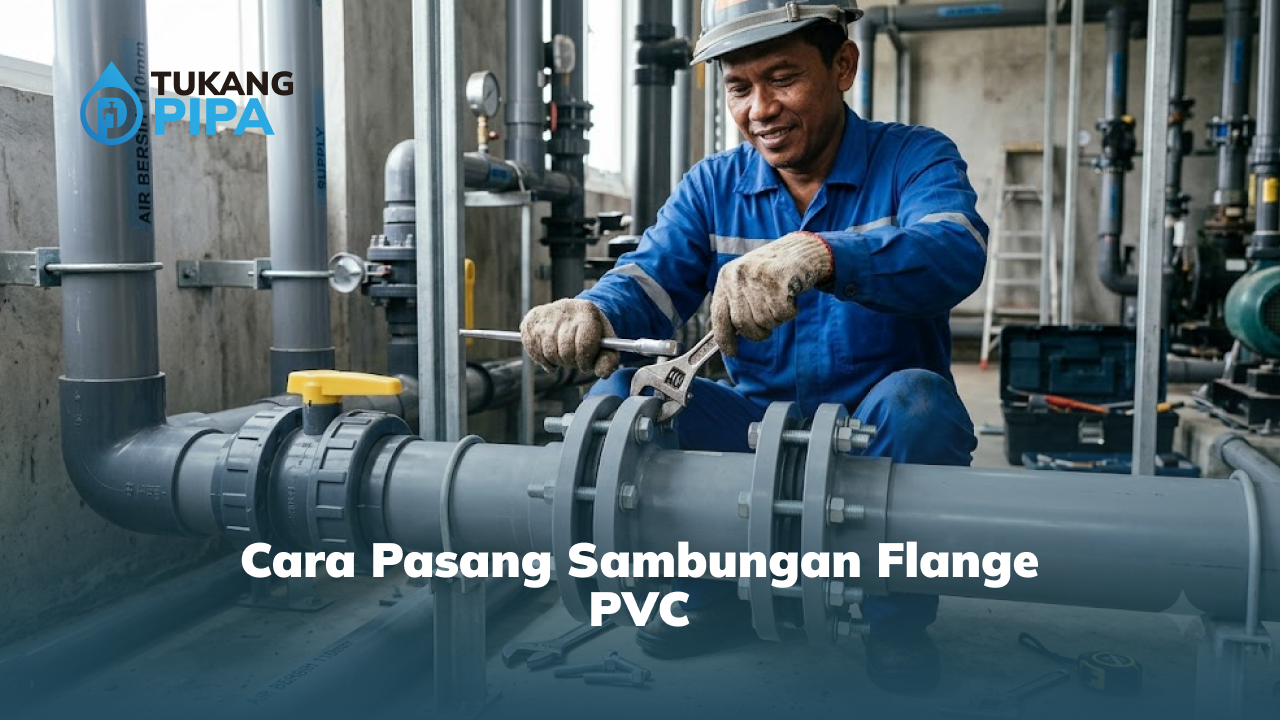 Cara Pasang Sambungan Flange PVC