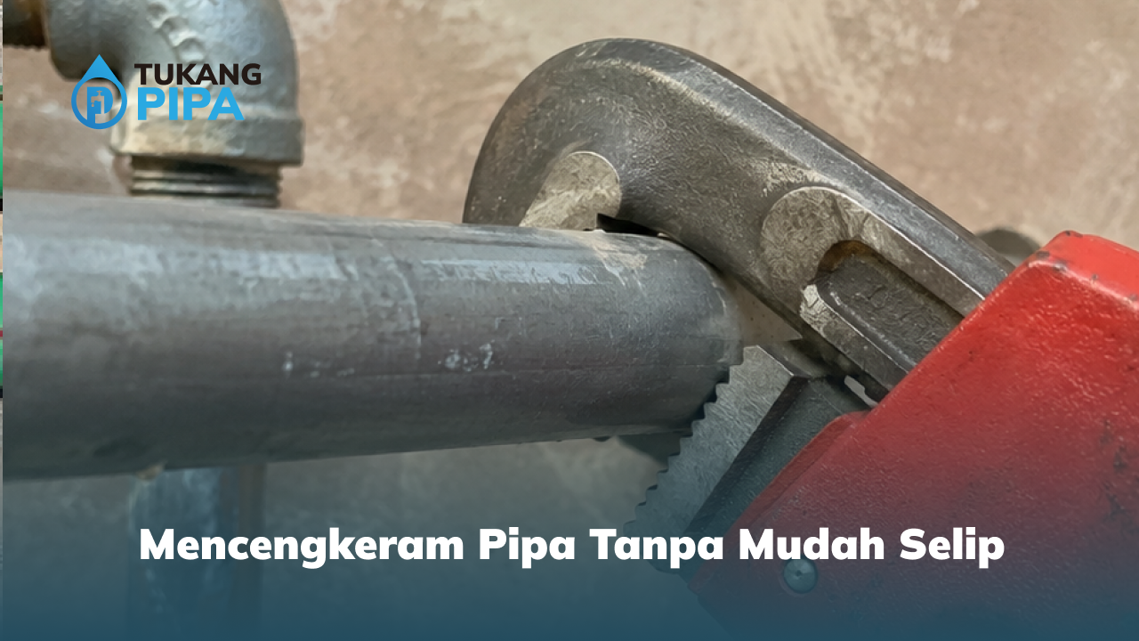 Mencengkeram Pipa Tanpa Mudah Selip