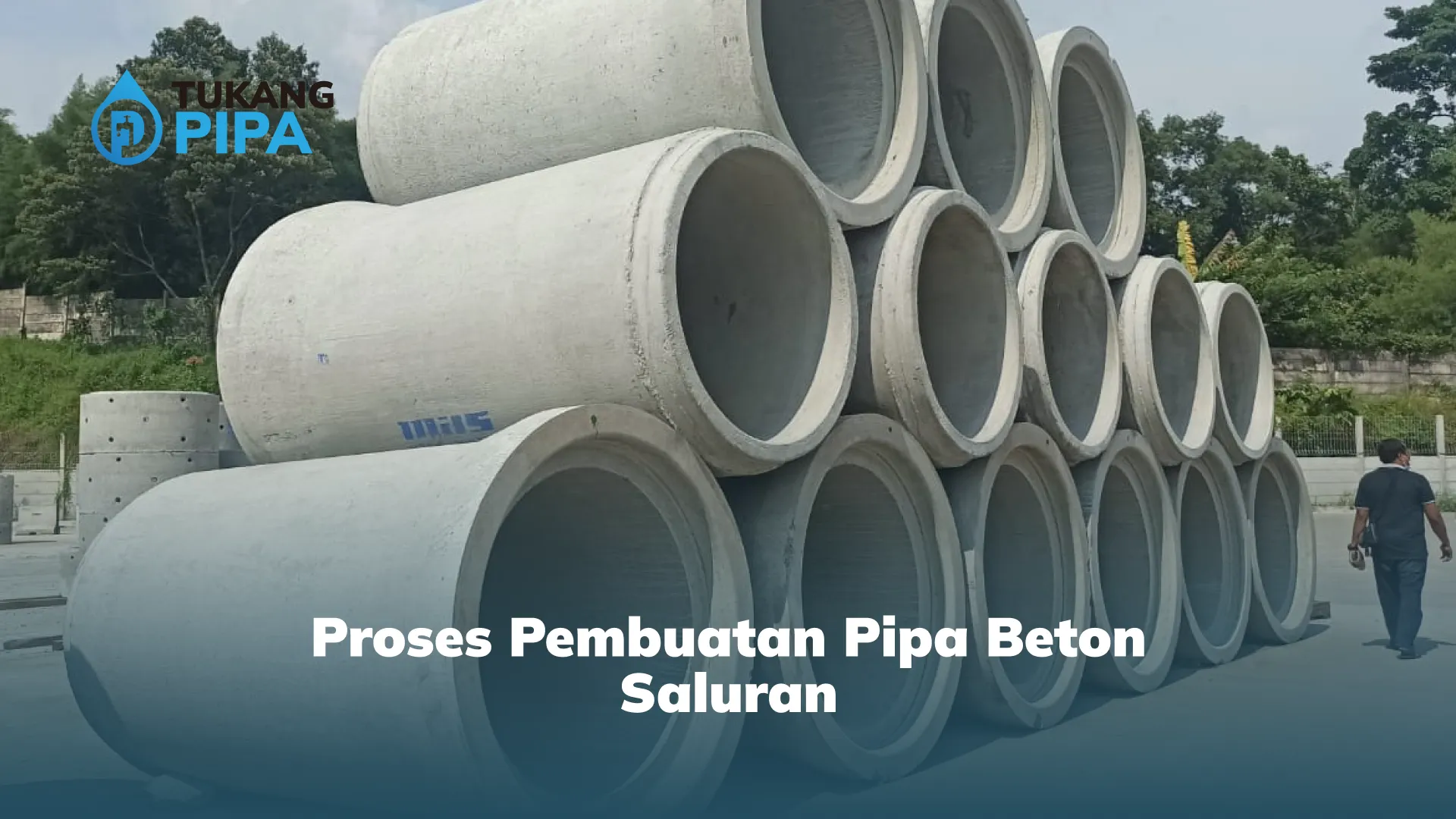Proses Pembuatan Pipa Beton Saluran-1