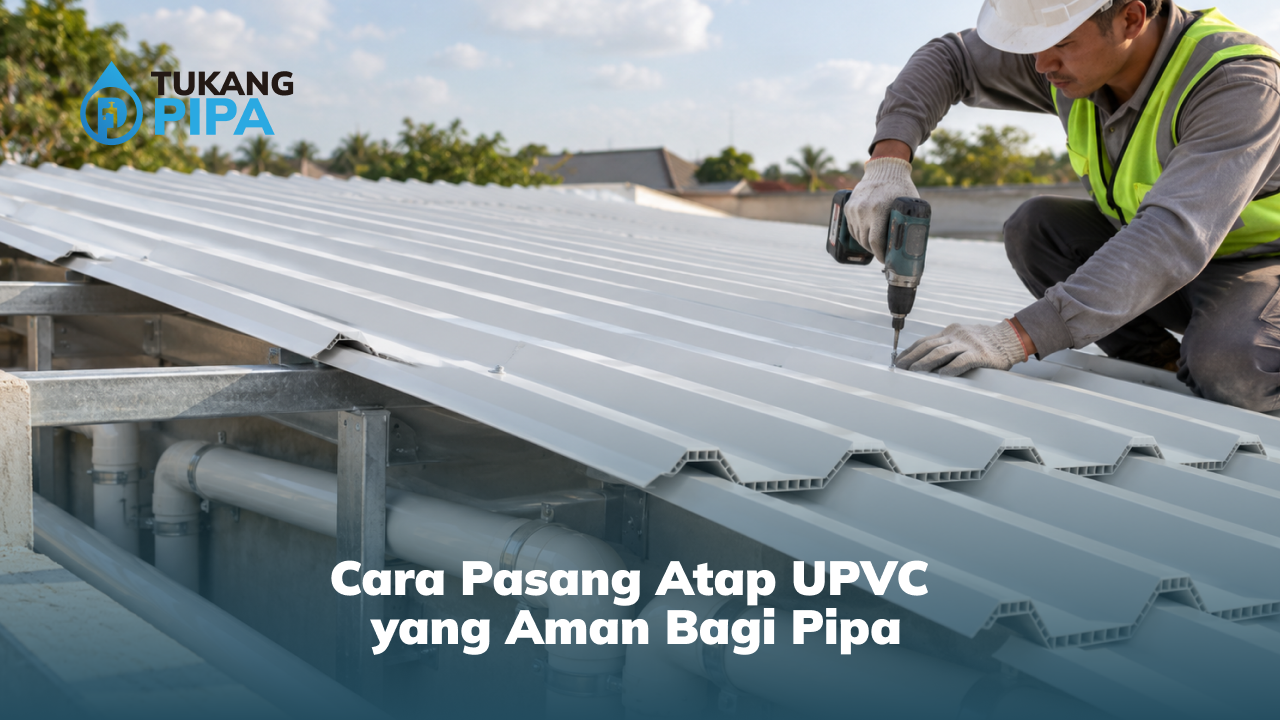 Cara Pasang Atap UPVC yang Aman Bagi Pipa