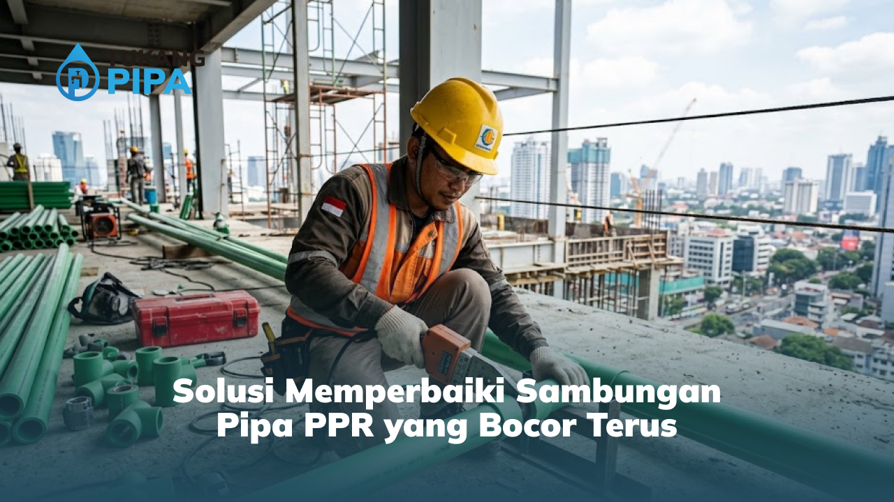 04 Solusi Memperbaiki Sambungan Pipa PPR yang Bocor Terus