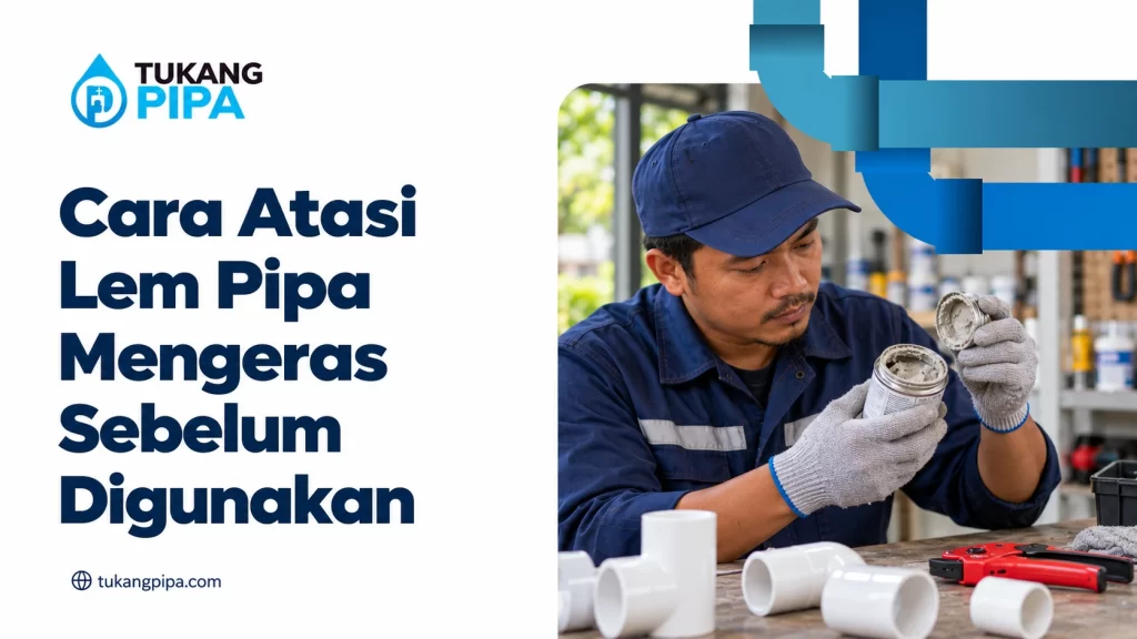 Cara Atasi Lem Pipa Mengeras Sebelum Digunakan