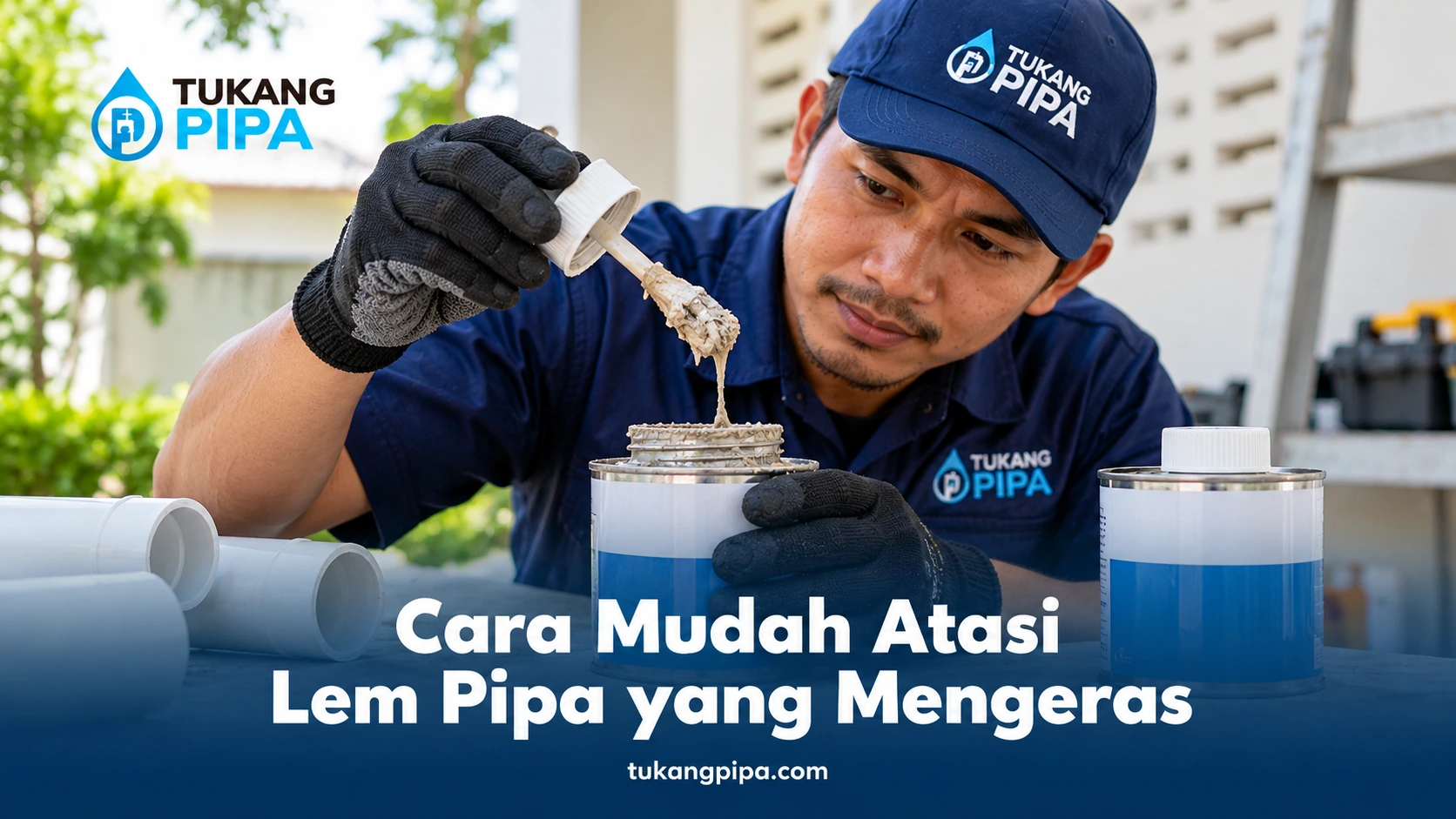Cara Mudah Atasi Lem Pipa yang Mengeras