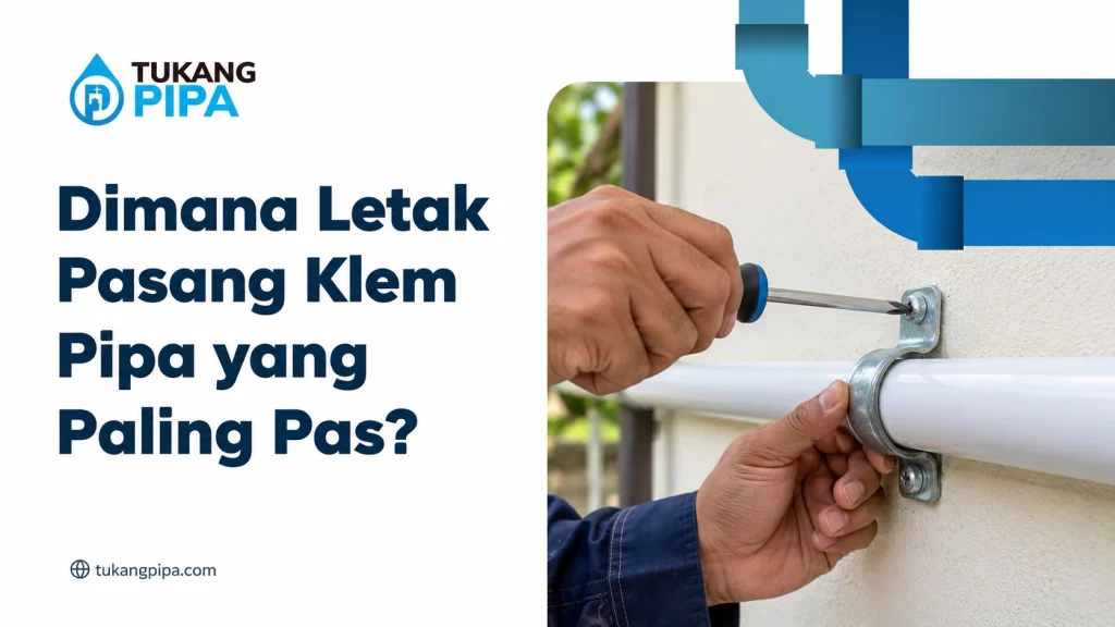 Dimana Letak Pasang Klem Pipa