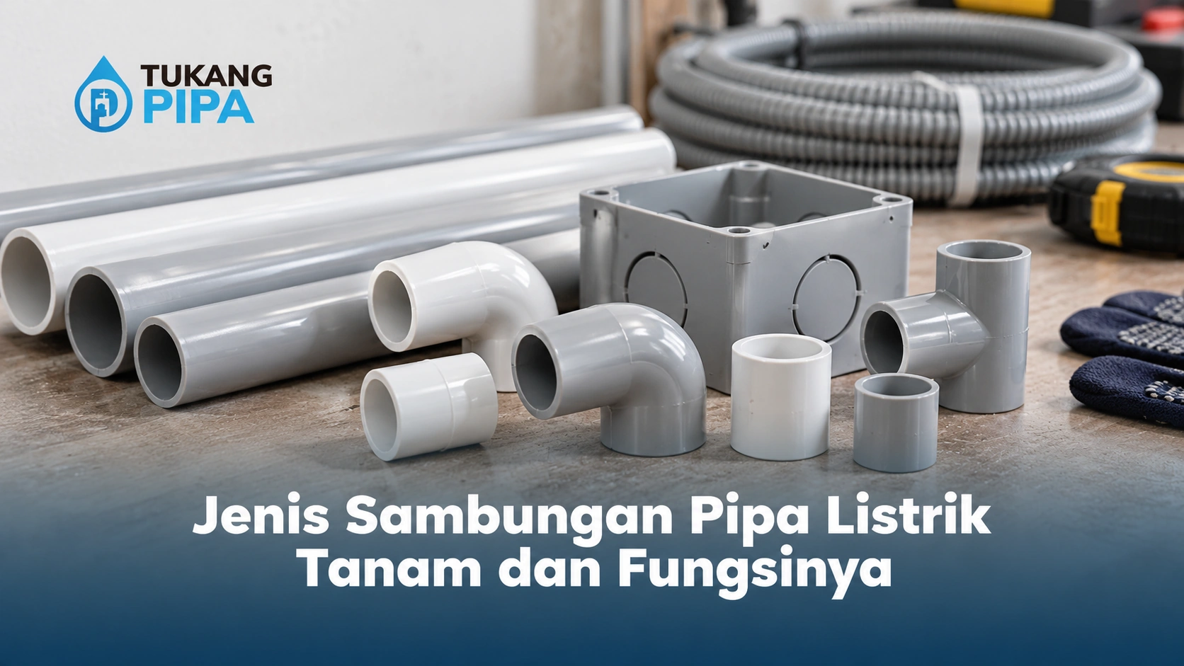 Jenis Sambungan Pipa Listrik Tanam dan Fungsinya