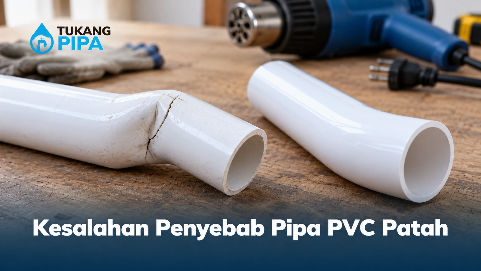 Kesalahan Penyebab Pipa PVC Patah
