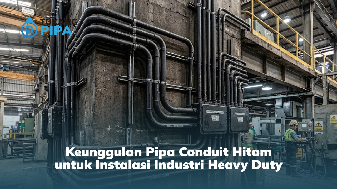 Keunggulan Pipa Conduit Hitam untuk Instalasi Industri Heavy Duty