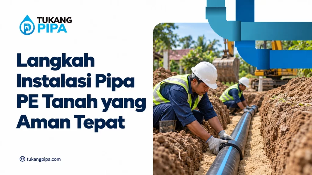 Langkah Instalasi Pipa PE Tanah yang Aman Tepat