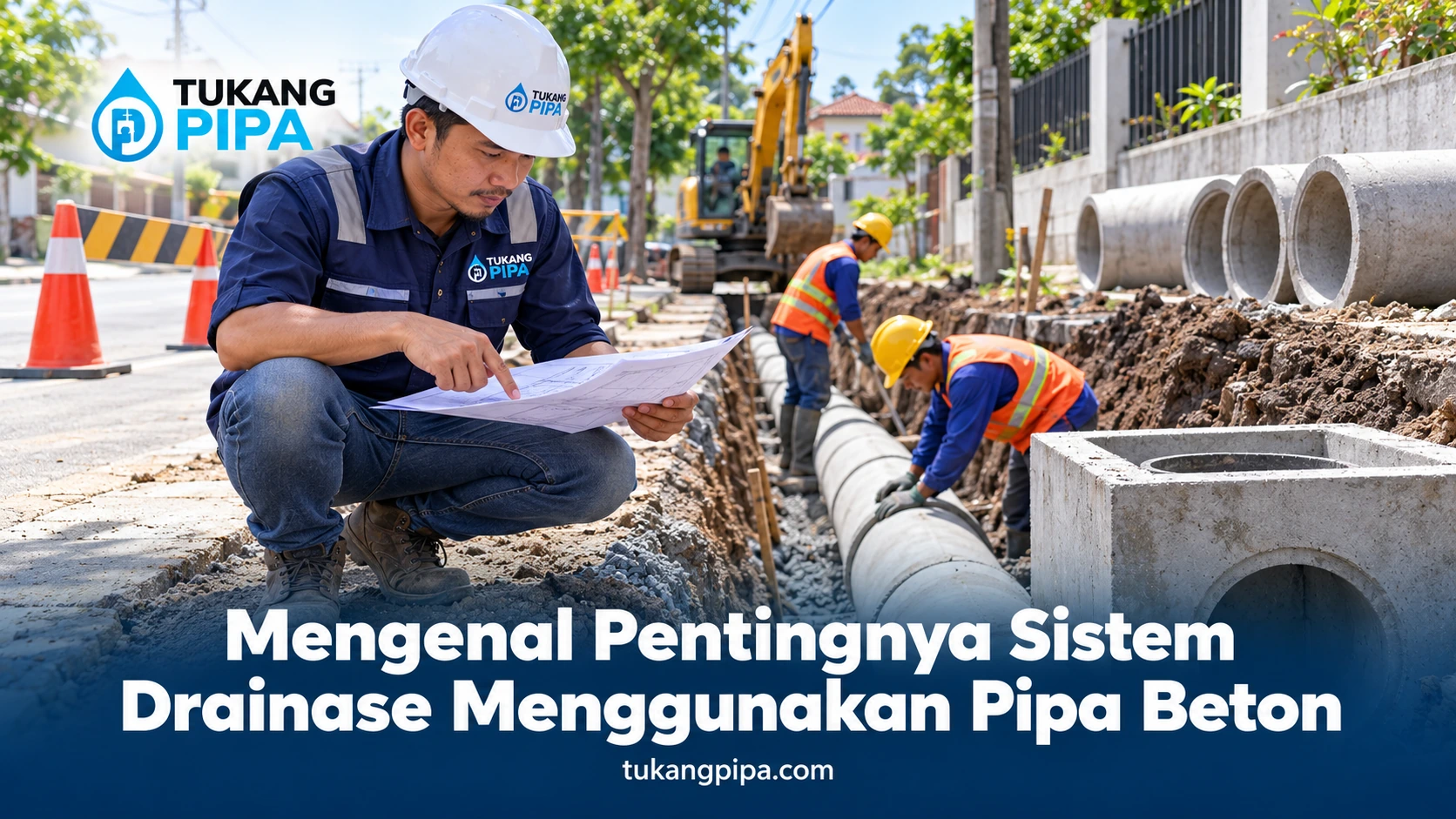 Mengenal Pentingnya Sistem Drainase Menggunakan Pipa Beton