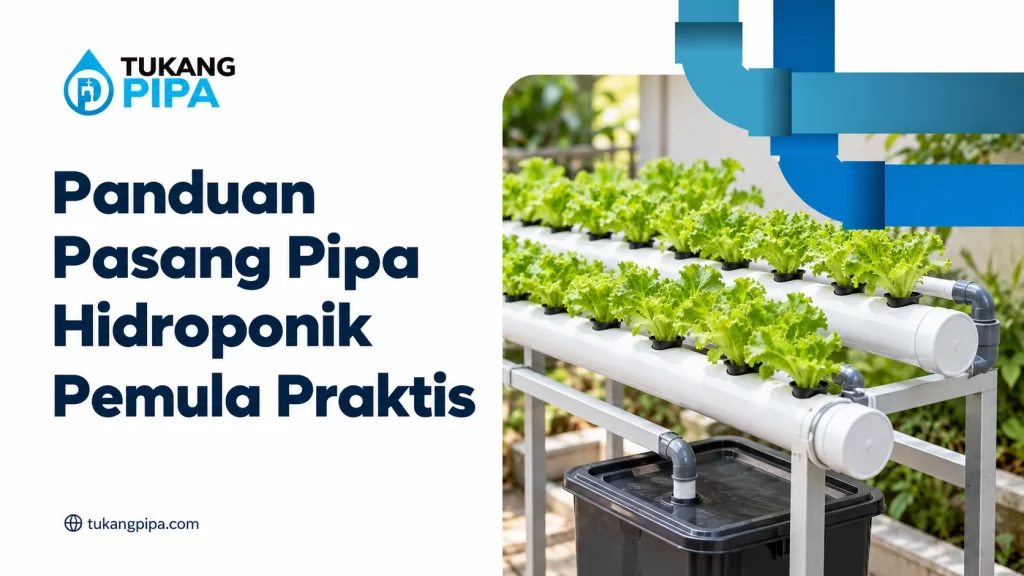 Panduan Pasang Pipa Hidroponik Pemula Praktis