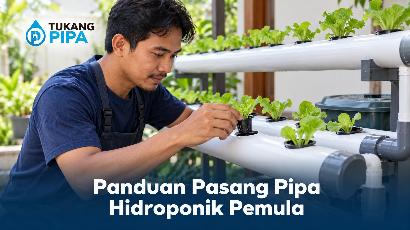 Panduan Pasang Pipa Hidroponik Pemula