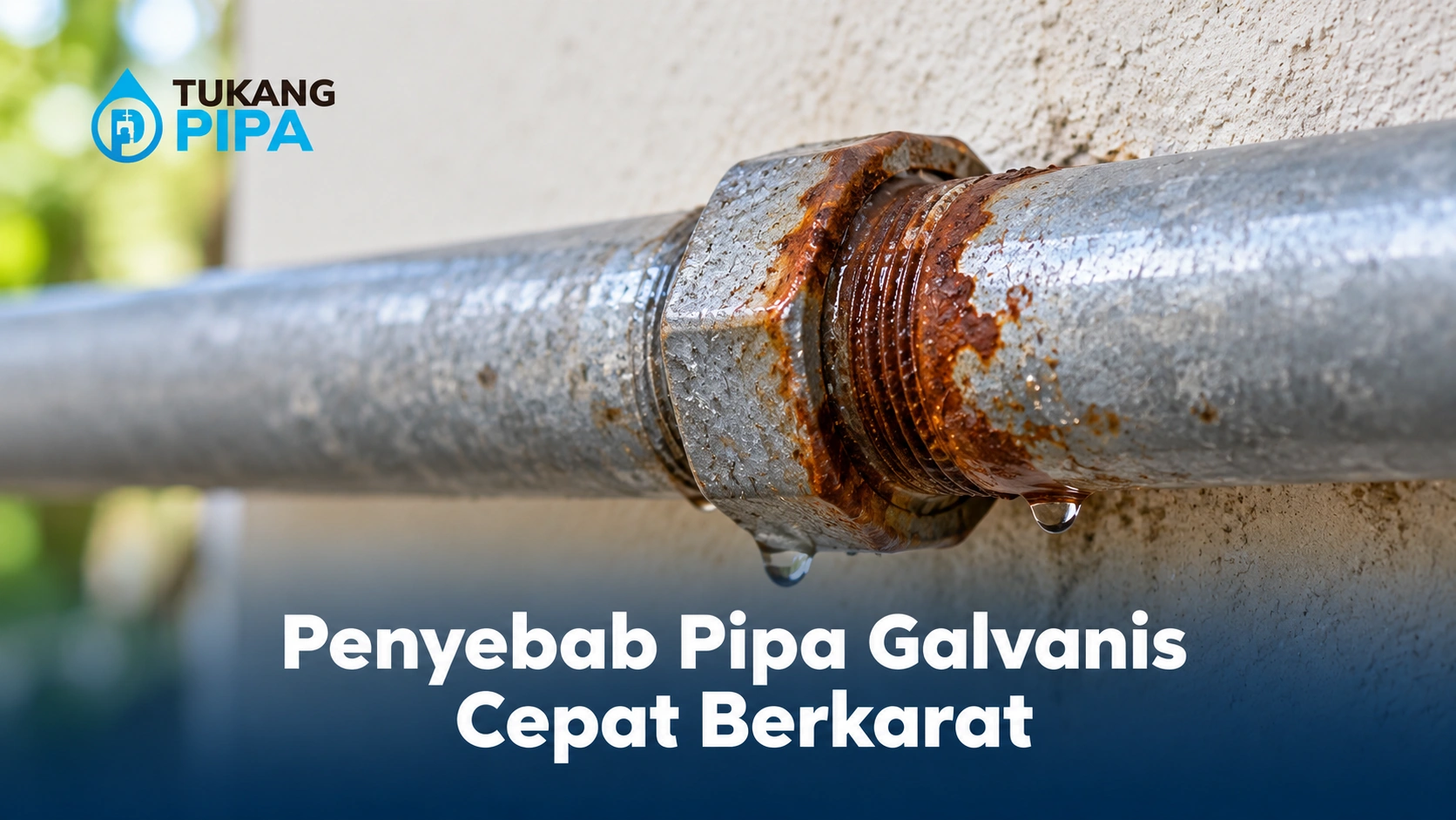 Penyebab Pipa Galvanis Cepat Berkarat