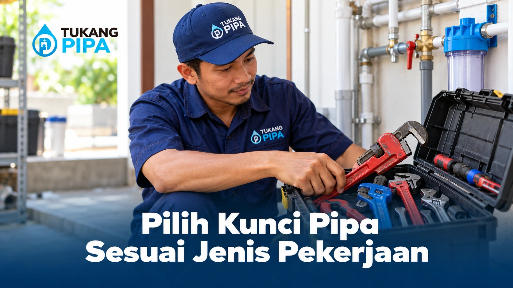 Pilih Kunci Pipa Sesuai Jenis Pekerjaan