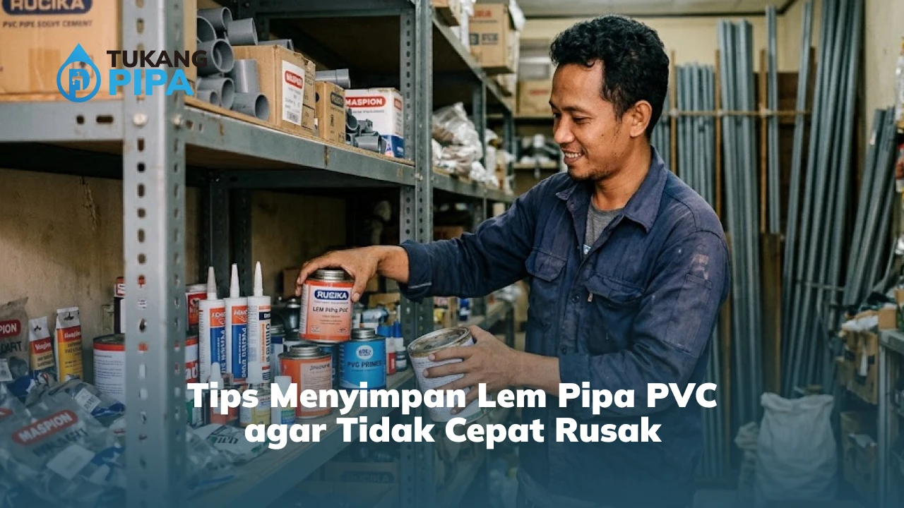 Tips Menyimpan Lem Pipa PVC agar Tidak Cepat Rusak