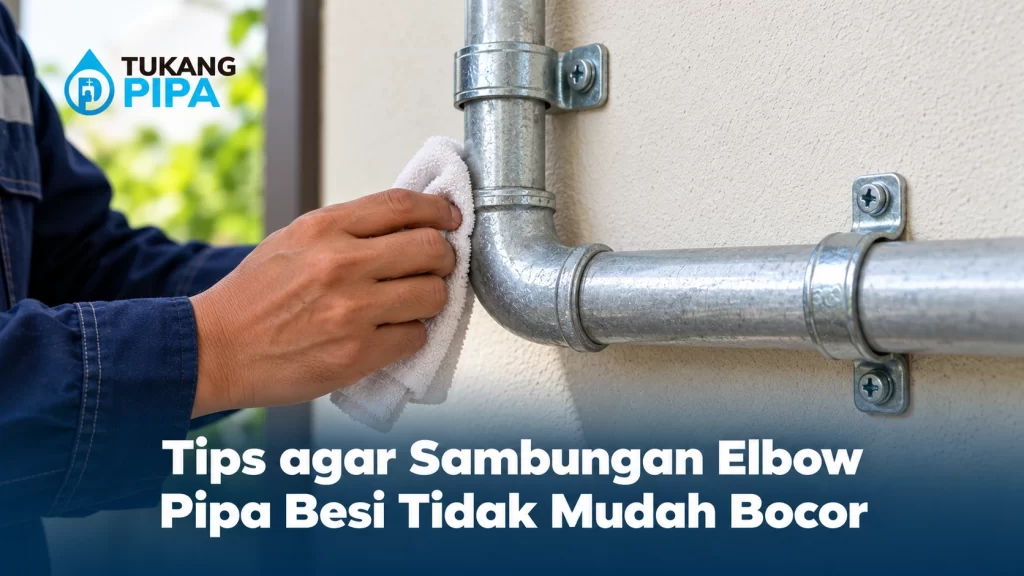 Tips agar Sambungan Elbow Pipa Besi Tidak Mudah Bocor