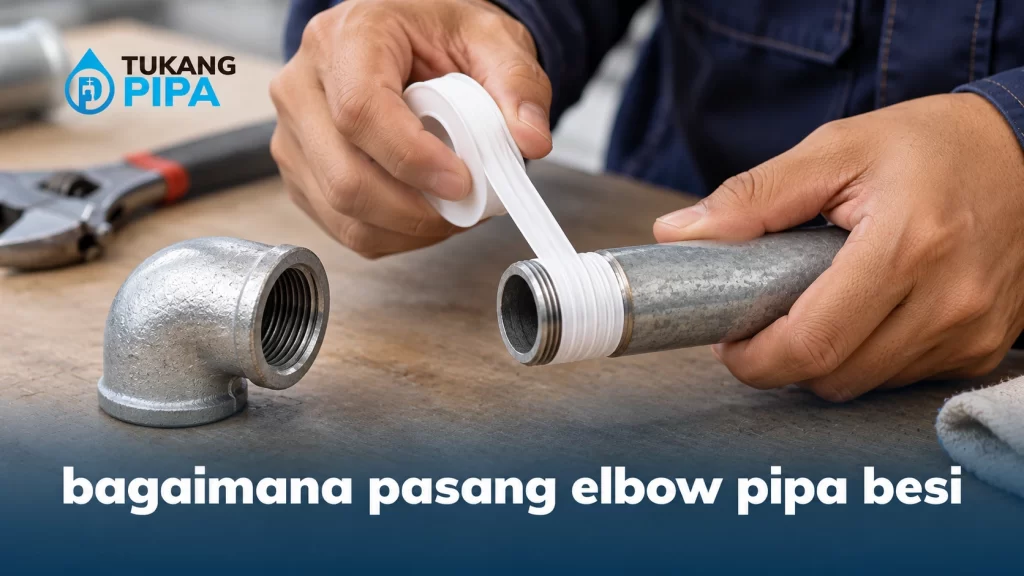 Bagaimana Pasang Elbow Pipa Besi?