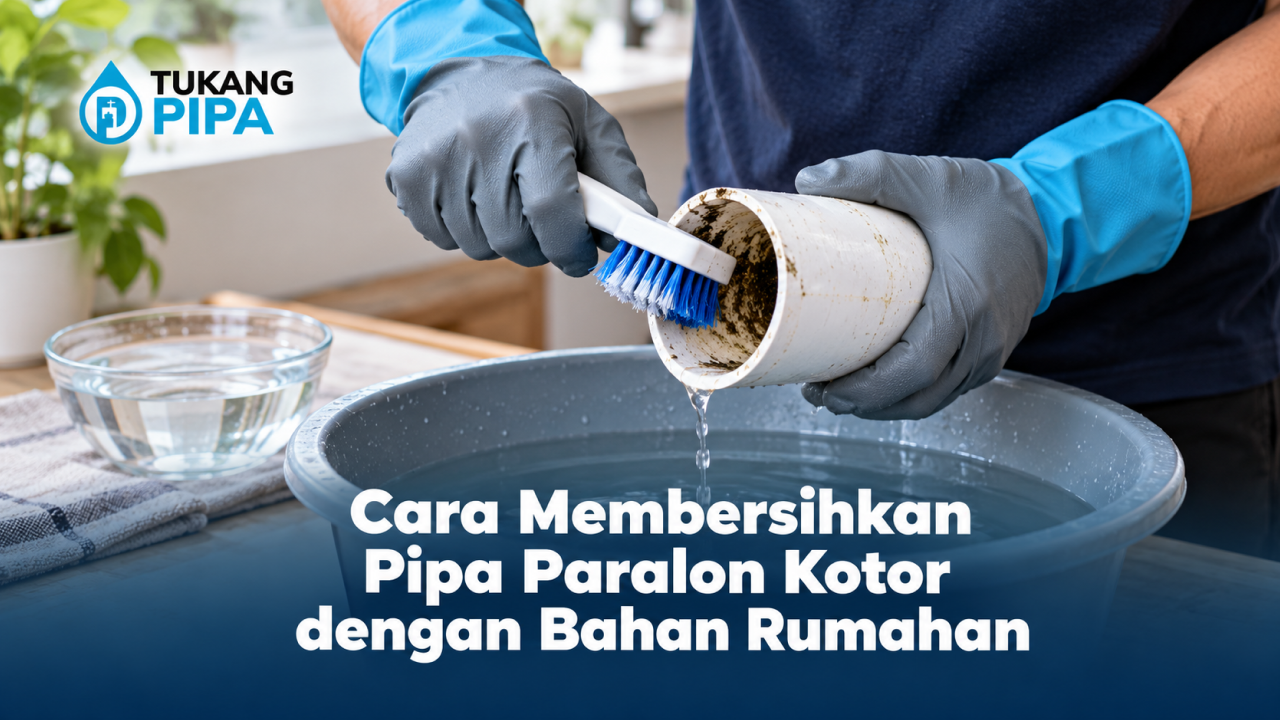 Cara Membersihkan Pipa Paralon Kotor dengan Bahan Rumahan