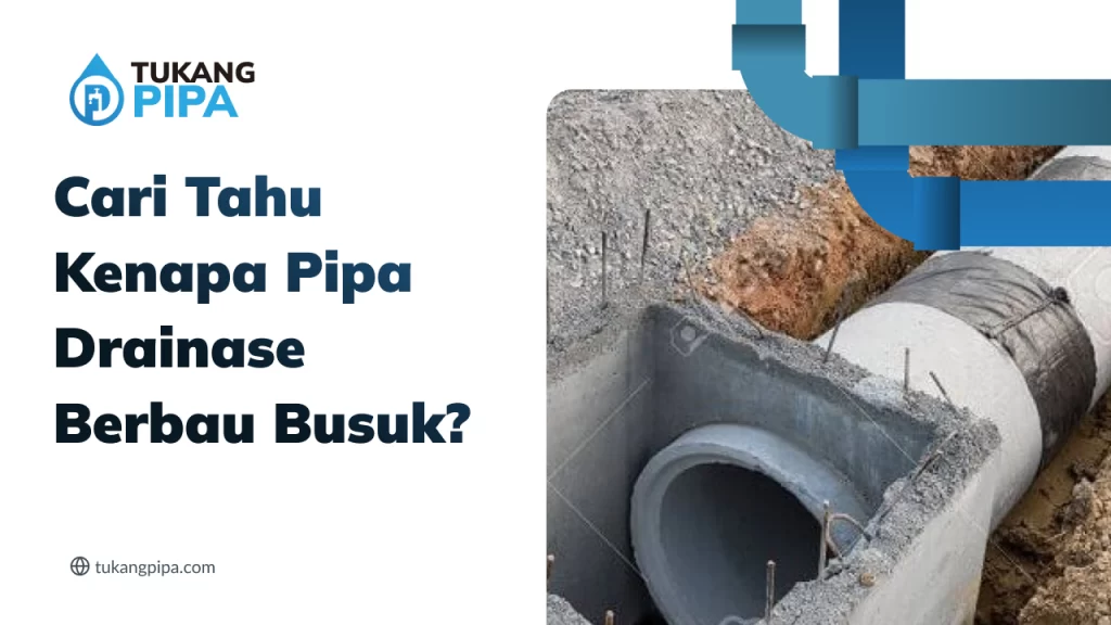 Cari Tahu Kenapa Pipa Drainase Berbau Busuk?